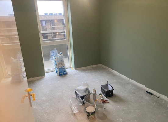 Schilderwerk appartement